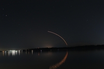 Delta IV Heavy launch from  miles away First launch photo learned a lot for next time