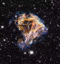 DEM L  remnants of a star after a supernova 