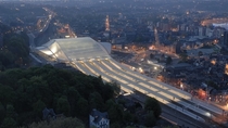 Designed by Santiago Calatrava Lige-Guillemins railway station is the main station of Lige in Belgium