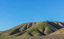 Desolate landscape in Central California 