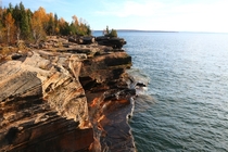 Devils Island On Lake Superior in Wisconsin 