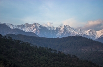 Dhauladhar Range as seen from Palampur Himachal Pradesh 
