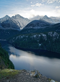 Diablo Lake North Cascades in Washington State 