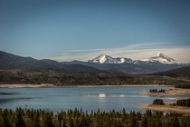 Dillon reservoir Colorado 