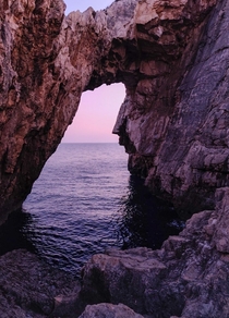 Do you see a face or its just me Zakynthos Greece 