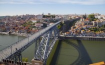 Don Luis I Bridge Porto Portugal 