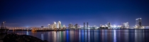 Downtown San Diego from Coronados viewpoint 