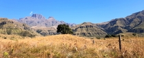 Drakensberg South Africa in Autumn 