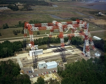 Drop Test Structure at the Lunar Landing Research Facility 