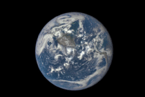 DSCOVR Moon transits Earth 