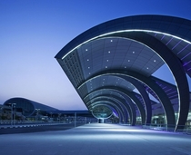 Dubai International Airport Terminal  designed by Aroports de Paris International 