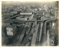 Dudley Street Station of the Boston Elevated Railway  