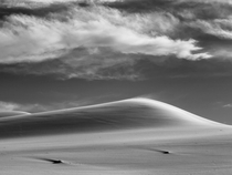 Dune in the Wind Eureka Valley Sand Dunes Death Valley NP 