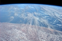Dust blows over Somalia into the Indian Ocean from AstroKarenN 