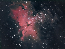 Eagle nebula HaLRGB 
