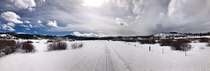 Earlier this year cross country ski trail near Fraser CO 