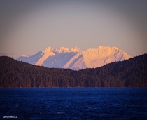 Early morning light on Mt Lions Head South East AK