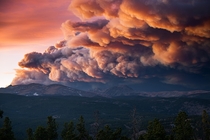 East Troublesome Fire from Nederland CO - 