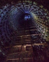 Eerie mine shaft in Kiev