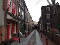 Elfreths Alley Philadelphia Americas Oldest Continuously Inhabited Residential Street 