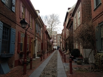 Elfreths Alley Philadelphia One of the Oldest Residential Streets in the US 