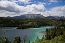 Emerald Lake in the Yukon Territory 
