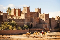 Emridil Kasbah Moroccan desert