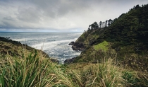 End of the Lewis and Clark journey Cape Disappointment Washington 