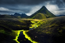 Epic mountains in the Icelandic Highlands  felixsunphoto