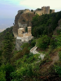 Erice Italy An ancient castle village high on the hilltops and one of my favorite places in Sicily 