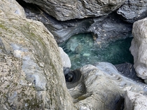 Erosion Viamala Gorge Switzerland 