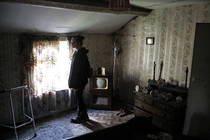 Exploring an abandoned house