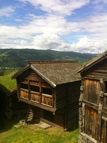 Exploring the Maihaugen Museum villages Lillehammer Norway 
