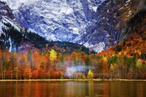 Fall at the border of Austria and Germany Photo by Abdulmajeed Aljuhani 