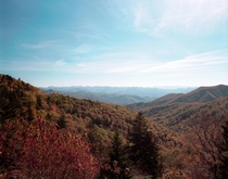 Fall Colors in the Blue Ridge Mountains North Carolina 