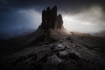 Famous Tre Cime looks straight out Lord of the Rings 