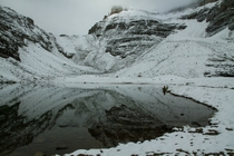 Feeling reflective minnestimma lakes Alberta Canada 