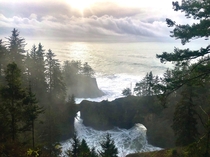 Finally made the trip down to Natural Bridges in Brookings Oregon 