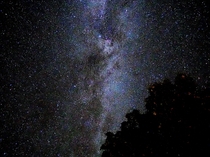 First try with Milky Way photo french countryside has a beautiful sky