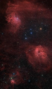 Flaming Star Nebula 