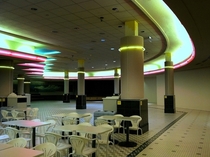 Food court at White Flint Mall North Bethesda MD Now in disuse and scheduled for demolition 