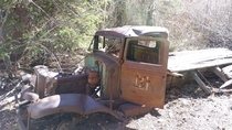 Forgotten Truck up in the mountains Hurst Canyon Salmon-Challis Natl Forest Idaho