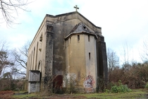 Former chapel at a nuns convent in Dumbarton Scotland