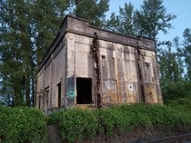 Former Oregon Electric Railway Grey Substation - Albany Oregon