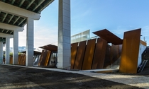 Fort York visitor centre in Toronto by Patkau Architects and Kearns Mancini Architects 