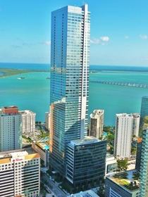 Four Seasons Hotel Miami Florida tallest building in the state 