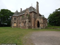 French Gothic-style mansion for sale at auction with a   asking price Angus Scotland UK