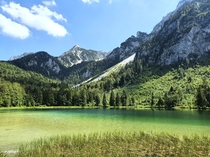Frillensee Germany The coldest lake in Central Europe 
