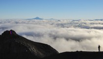 From one volcano to another Villarrica Chile 