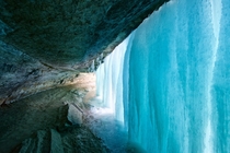 Frozen Minnehaha Falls - Minneapolis MN 